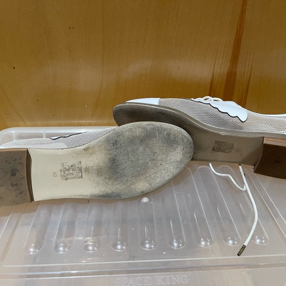 F-troupe Leather/Mesh Oxfords Size 9.5 - Picture 5 of 7